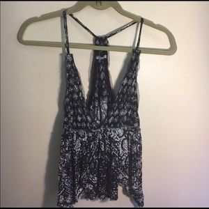 Ecote endless flutter tank top